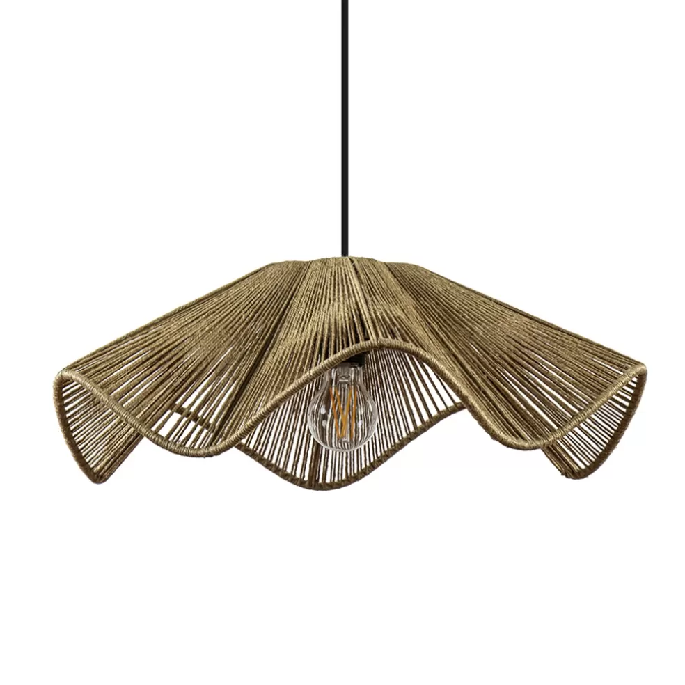 Sale Straluma Light and Living hanglamp Fodara jute naturel