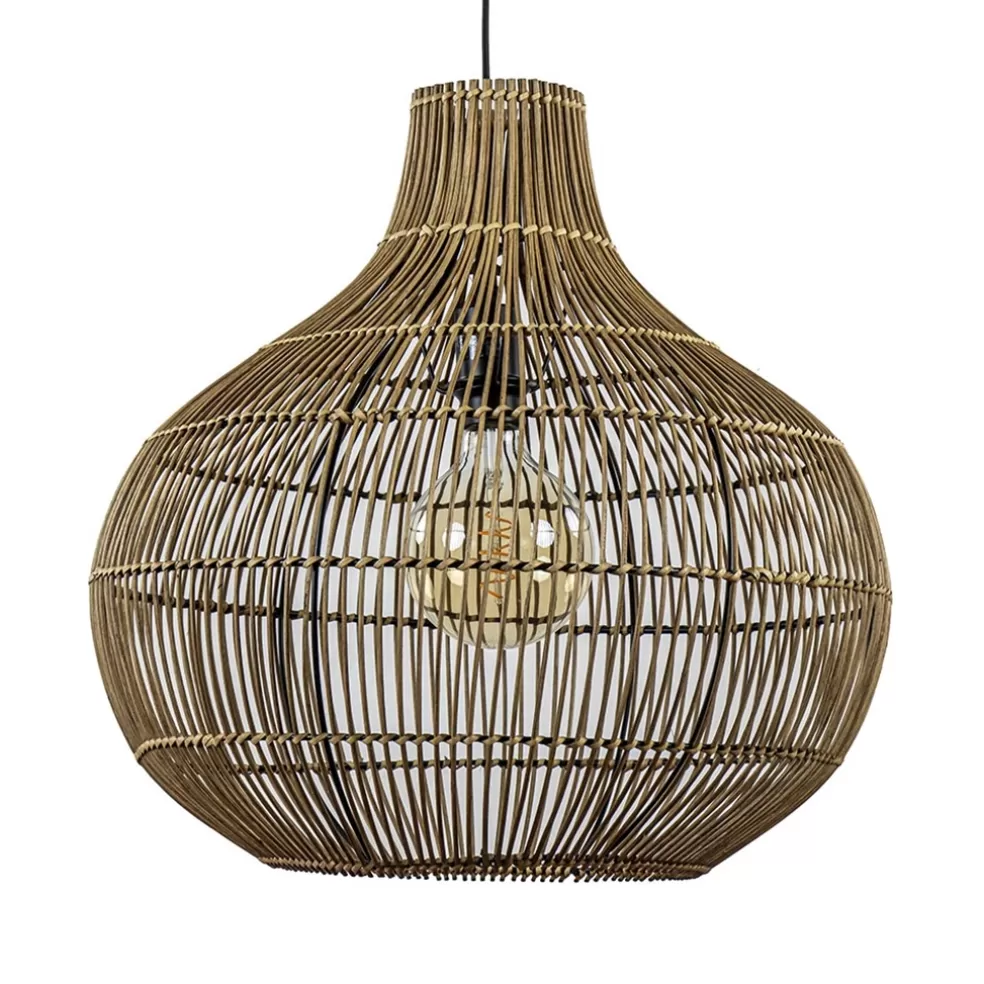 Best Sale Straluma Light and Living hanglamp Pacino donker rotan