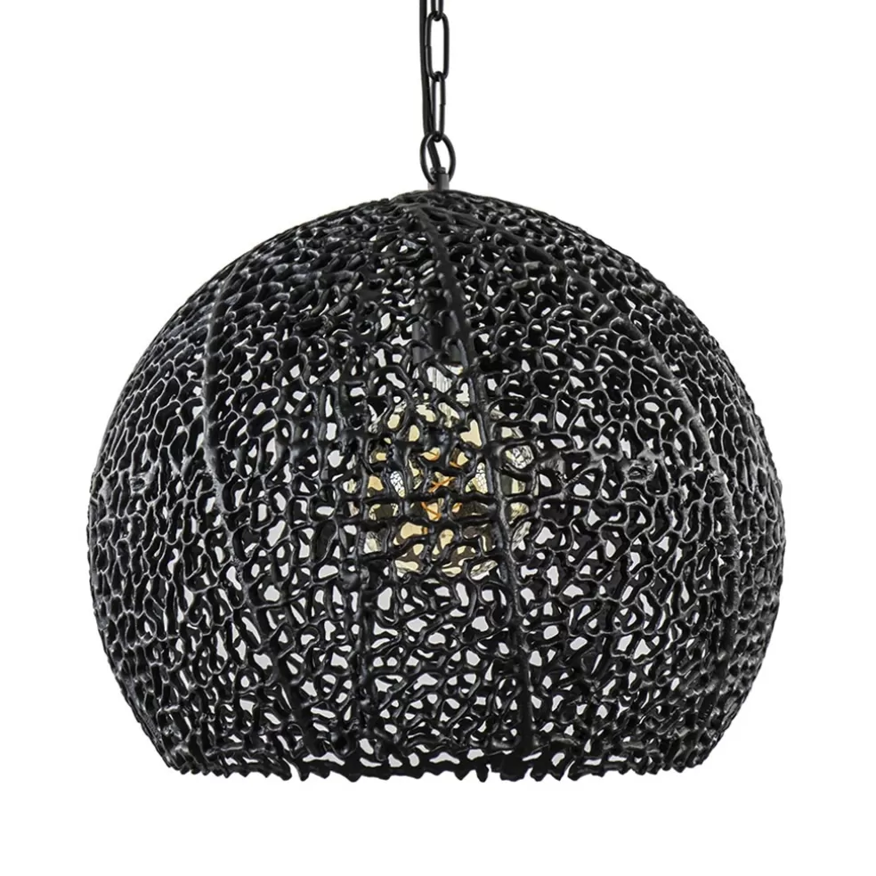 New Straluma Light and Living hanglamp Sinula mat zwart 45 cm