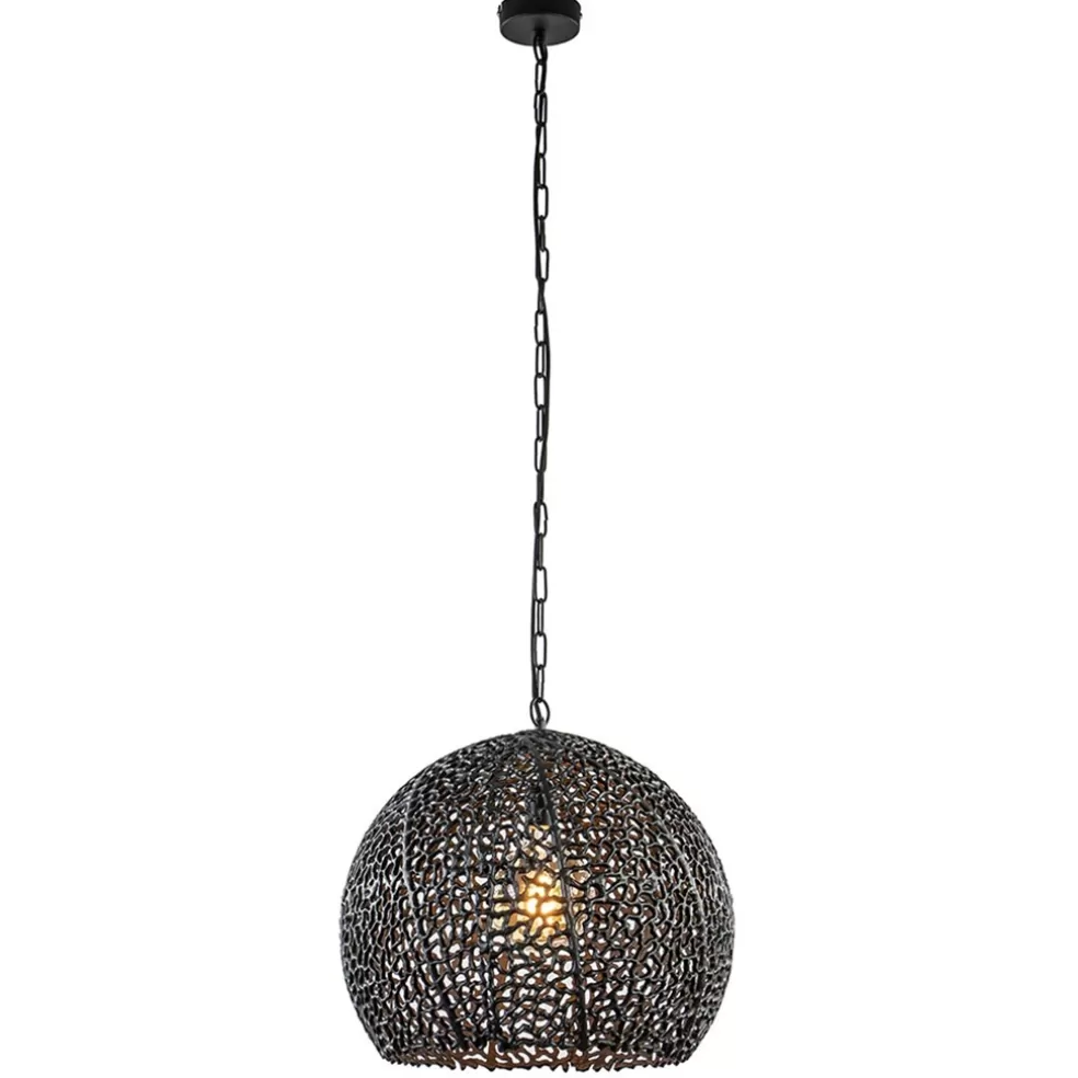 New Straluma Light and Living hanglamp Sinula mat zwart 45 cm