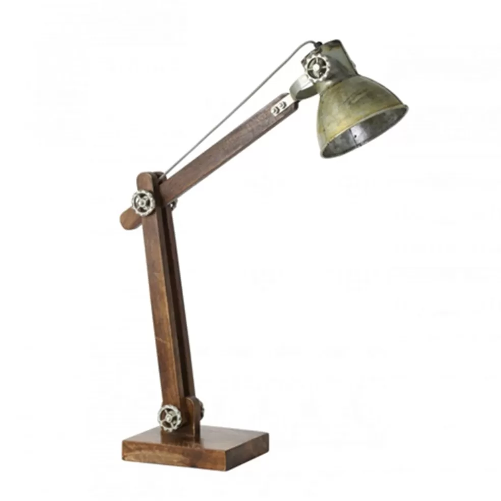 Cheap Straluma Light Living bureaulamp Ekerd hout-staal