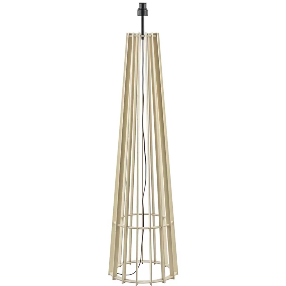 Sale Straluma Luxe lampvoet naturel hout exclusief kap