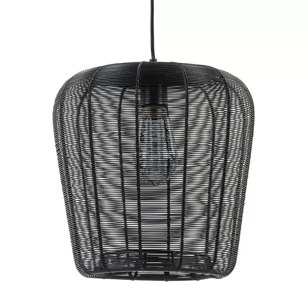 Clearance Straluma Mat zwarte hanglamp Adeta Light and Living