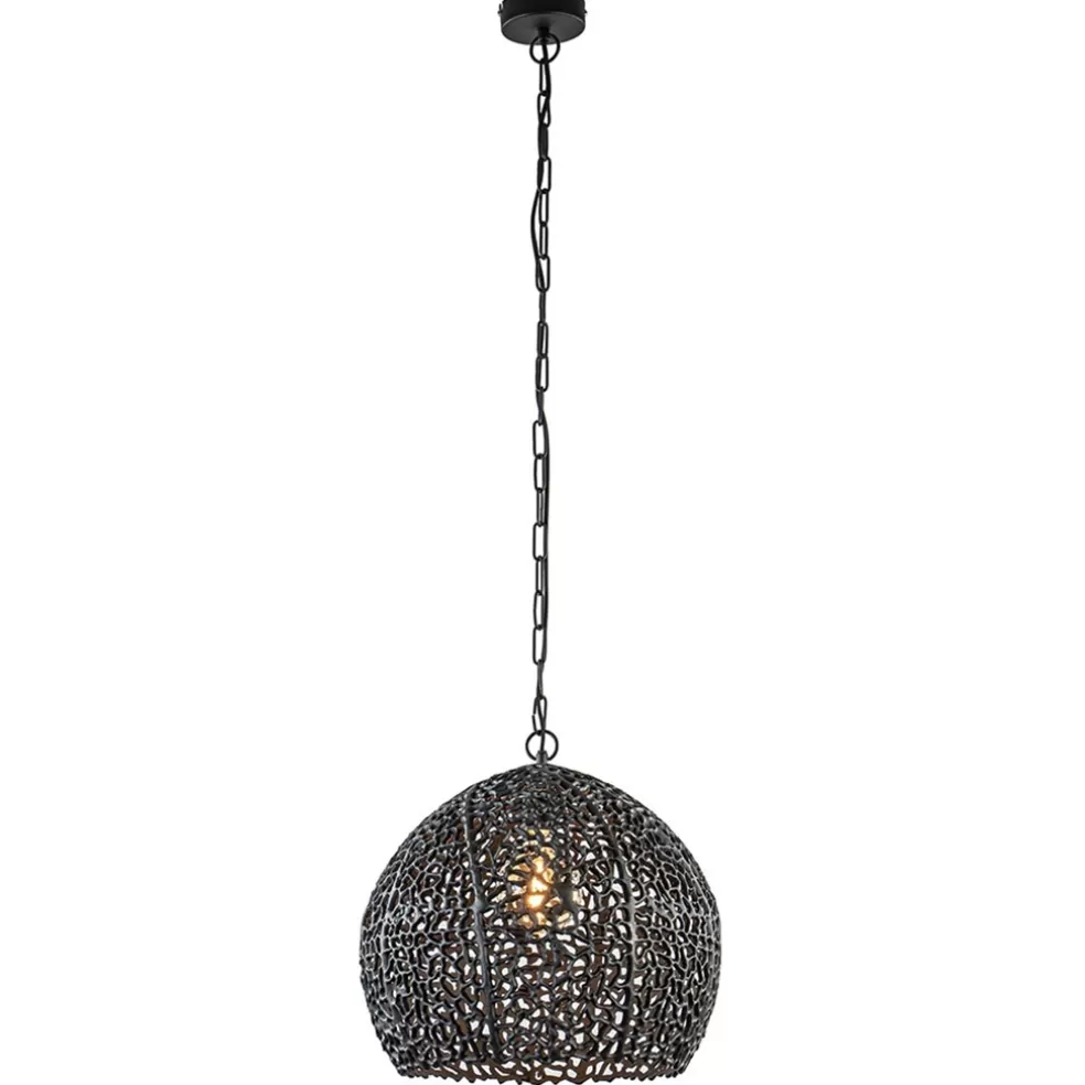 New Straluma Mat zwarte hanglamp Sinula Light and Living