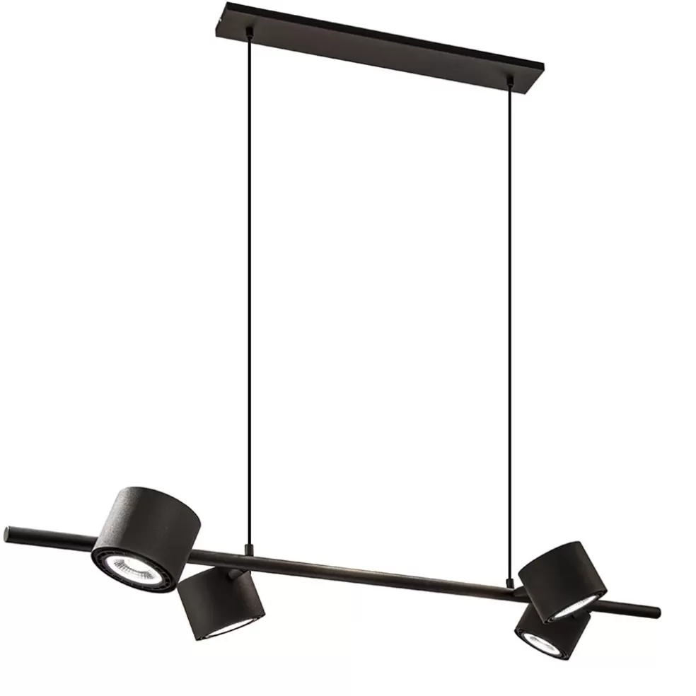 Shop Straluma Moderne 4-lichts hanglamp inclusief verstelbare LED spots