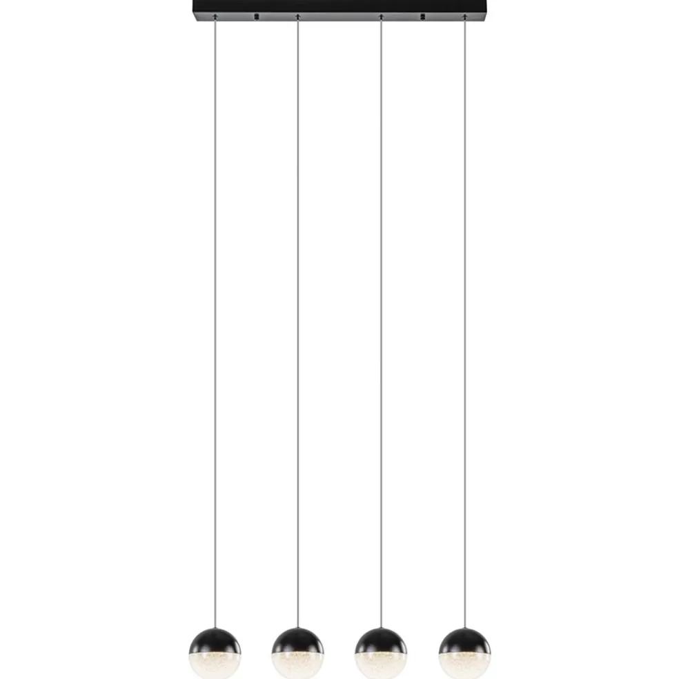 Discount Straluma Moderne 4-lichts hanglamp met LED 3-standen dimbaar