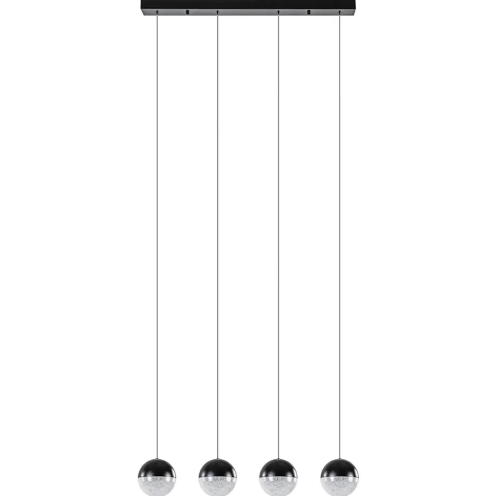 Discount Straluma Moderne 4-lichts hanglamp met LED 3-standen dimbaar