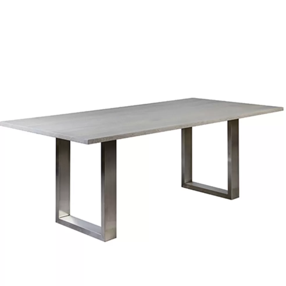 Flash Sale Straluma Moderne eettafel vergrijsd eiken 200x100