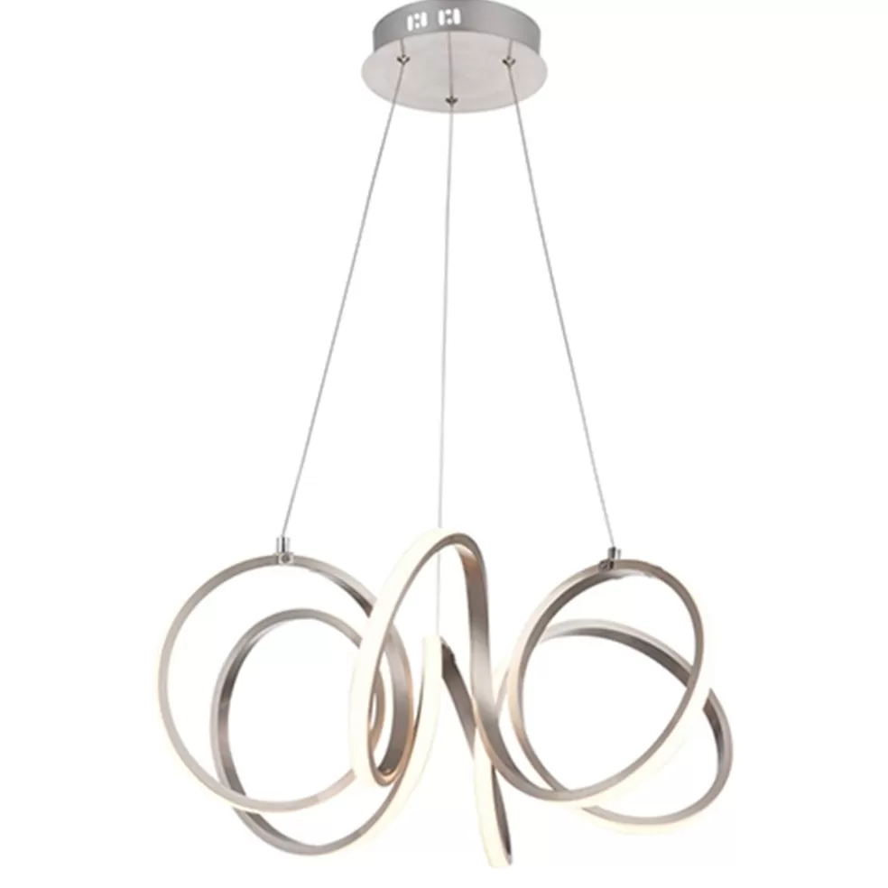 Best Straluma Moderne hanglamp krul staal incl LED