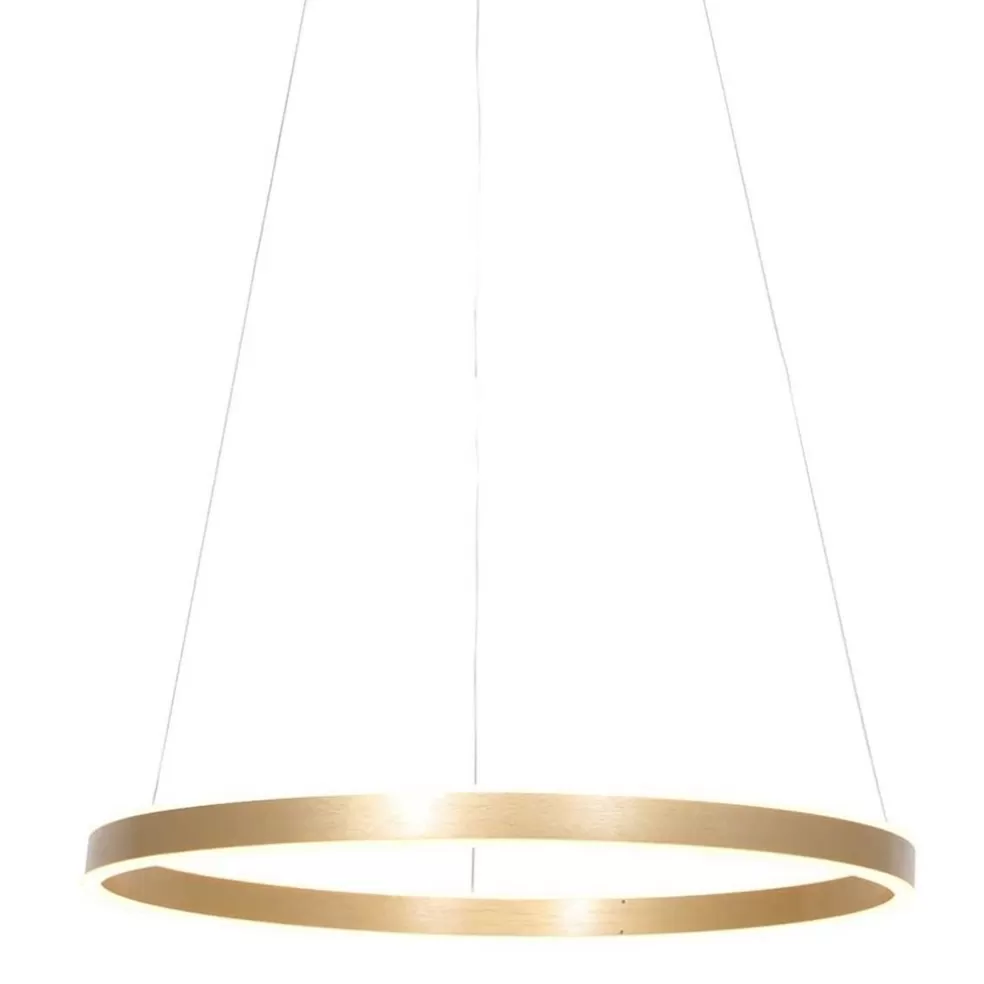 Best Straluma Moderne hanglamp ring goud met geïntegreerd LED