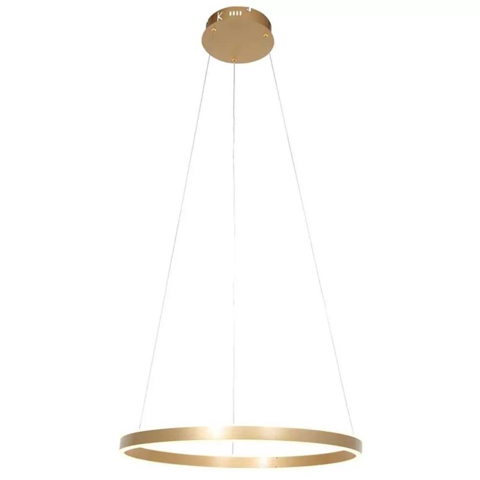 Best Straluma Moderne hanglamp ring goud met geïntegreerd LED