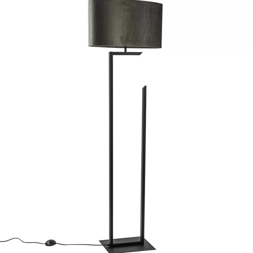 Cheap Straluma Moderne lampvoet/vloerlamp zwart excl. kap