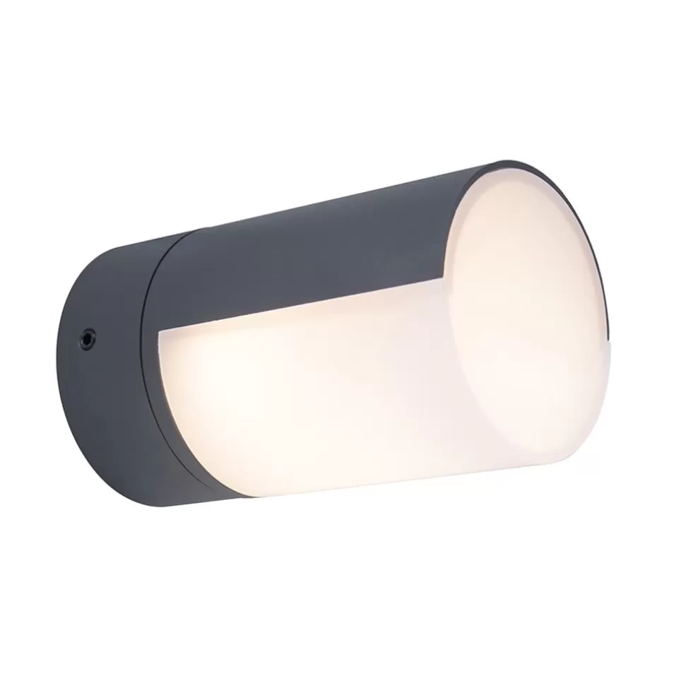 Clearance Straluma Moderne LED buitenlamp cilinder draaibaar IP54