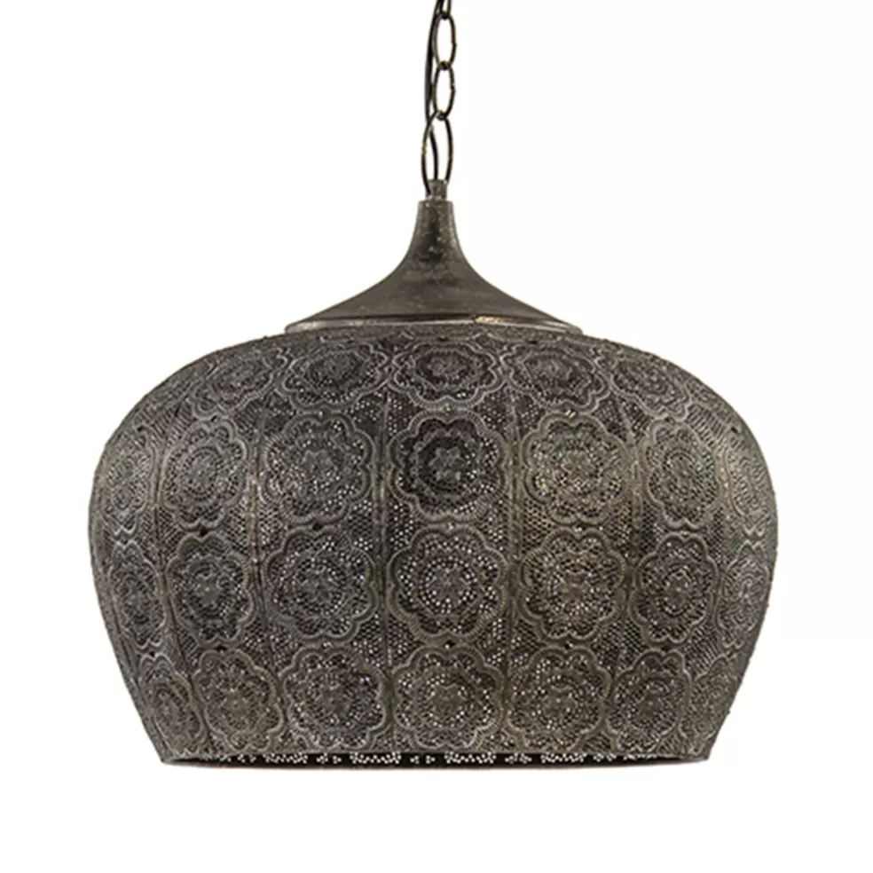 Clearance Straluma Oosterse hanglamp Emine goud/bruin