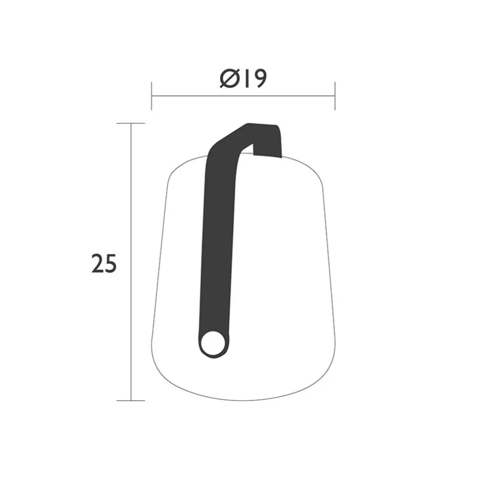 Cheap Straluma Oplaadbare buitenlamp IP44 groen