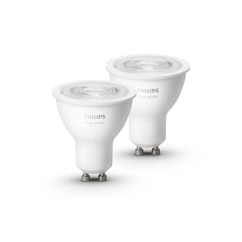 Discount Straluma Philips Hue 5.2w gu10 2-pack 2700k BT