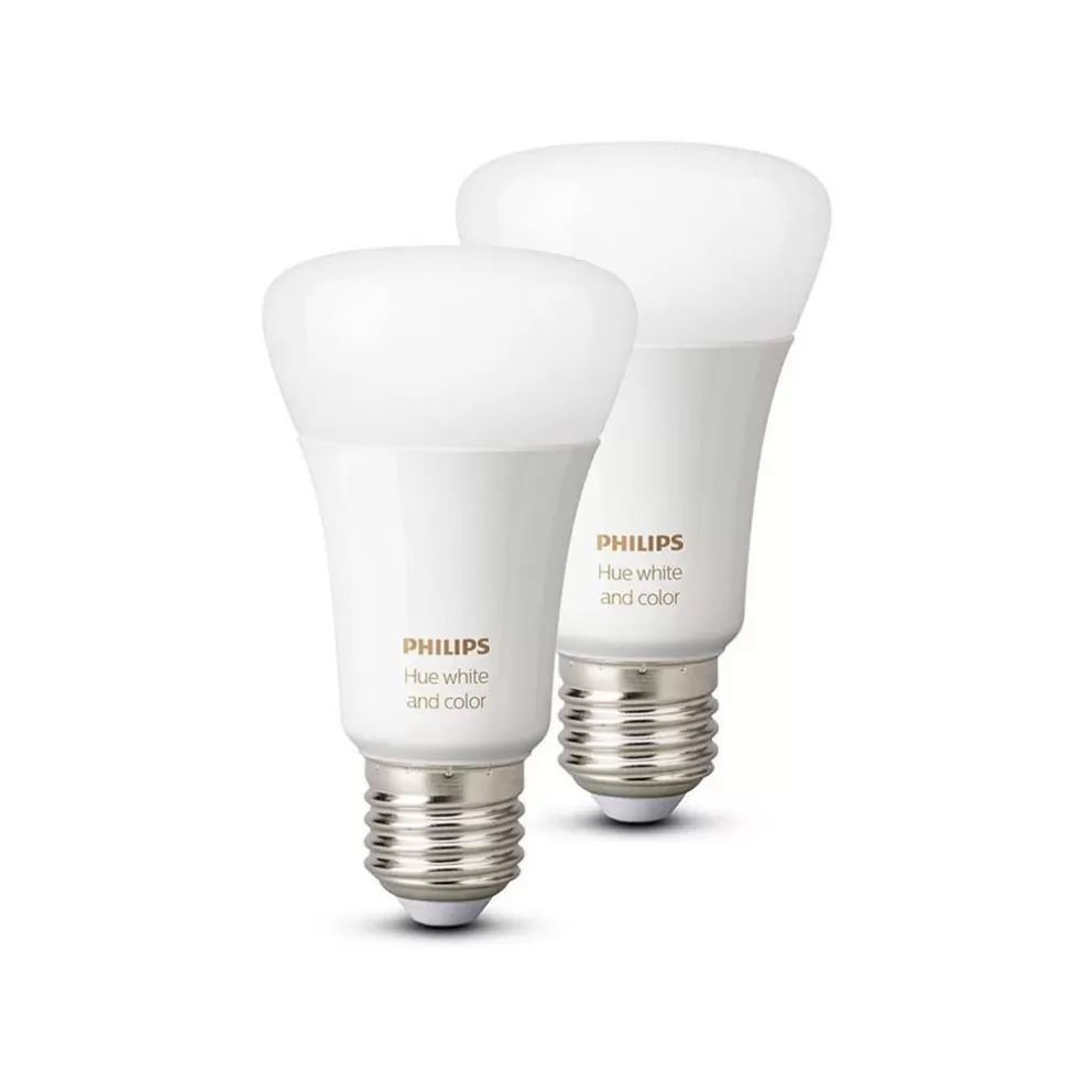 Store Straluma Philips Hue e27 a60 mat 2-pack white ambiance