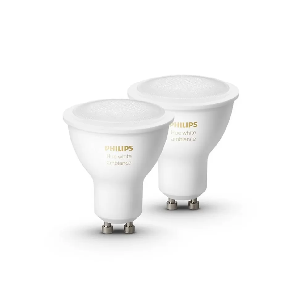 Cheap Straluma Philips Hue gu10 2-pack white ambiance