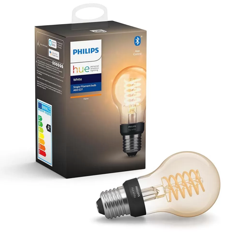 Hot Straluma Philips Hue white Bluetooth A60 E27 lamp flame