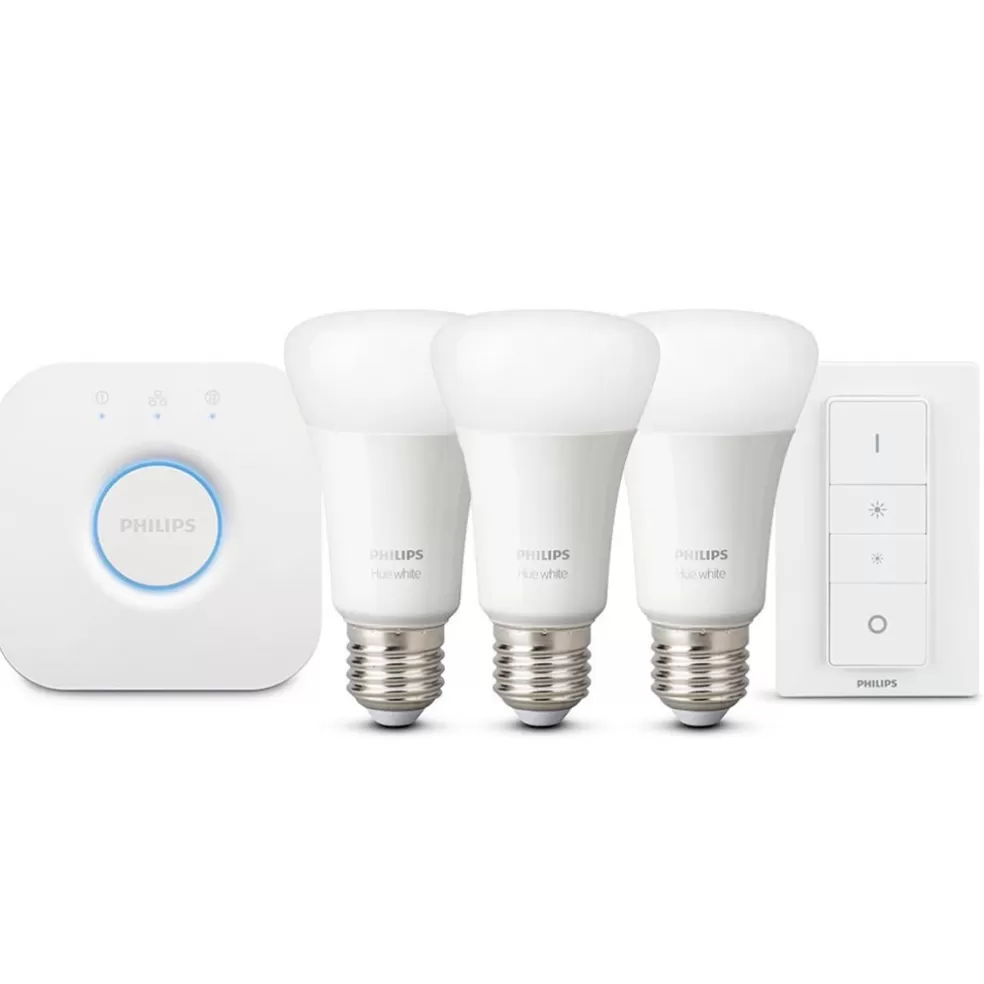 Best Straluma Philips Hue white starter kit E27 met Bluetooth