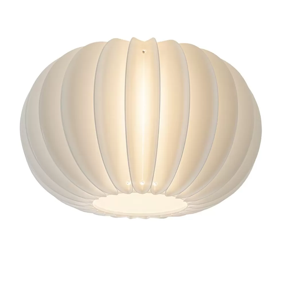 Fashion Straluma Plafondlamp Arena 40cm zwart/kap wit