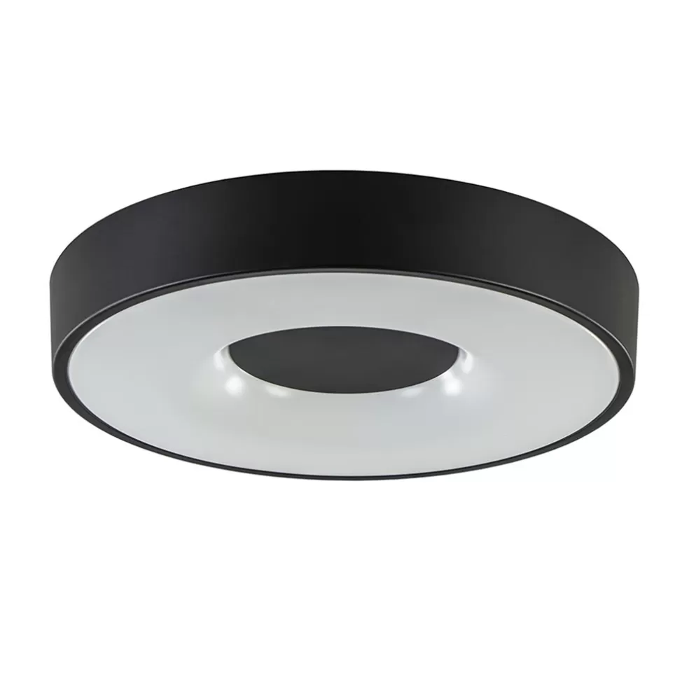 Sale Straluma Plafondlamp Coin 38 zwart + remote CCT