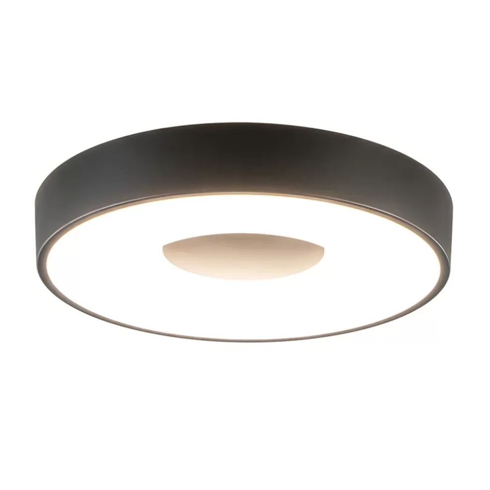 Sale Straluma Plafondlamp Coin 38 zwart + remote CCT