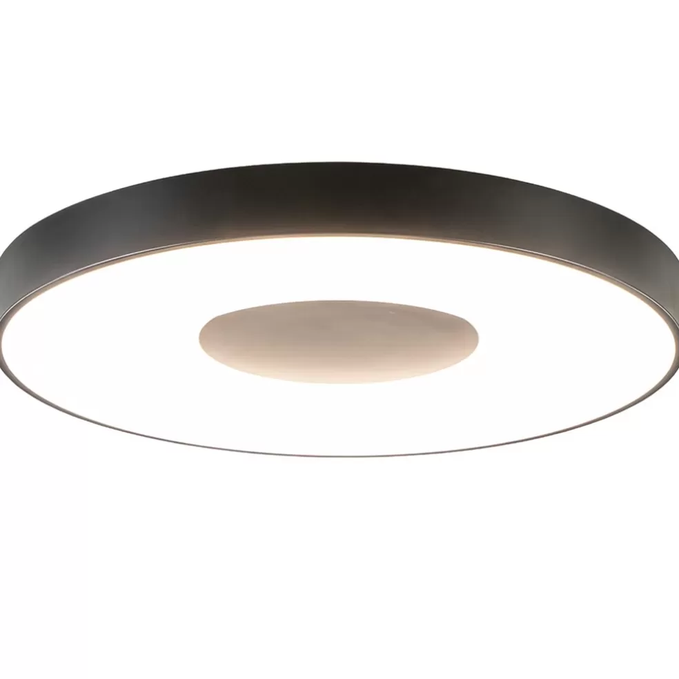 Store Straluma Plafondlamp Coin 65 zwart + remote