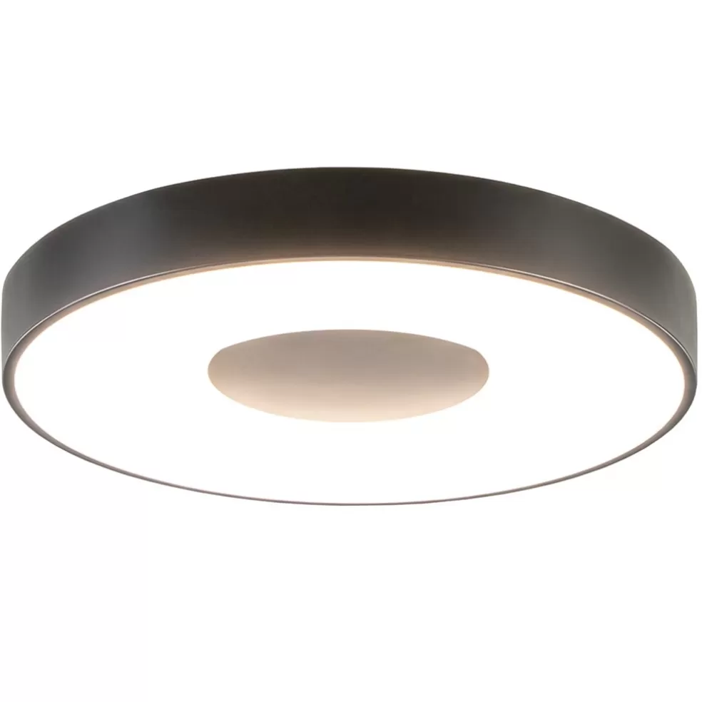 Best Straluma Plafondlamp Coin rond 50cm zwart CCT