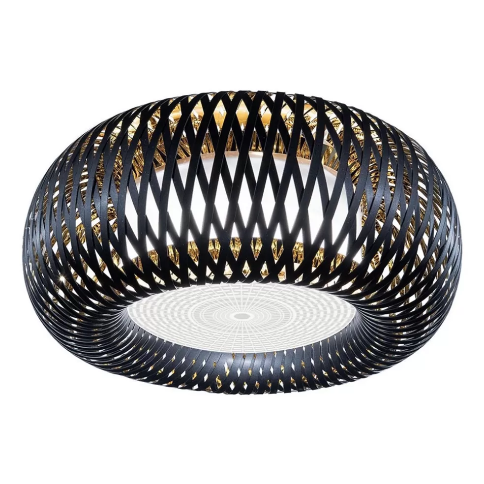 Cheap Straluma Plafondlamp Kalatos zwart/goud