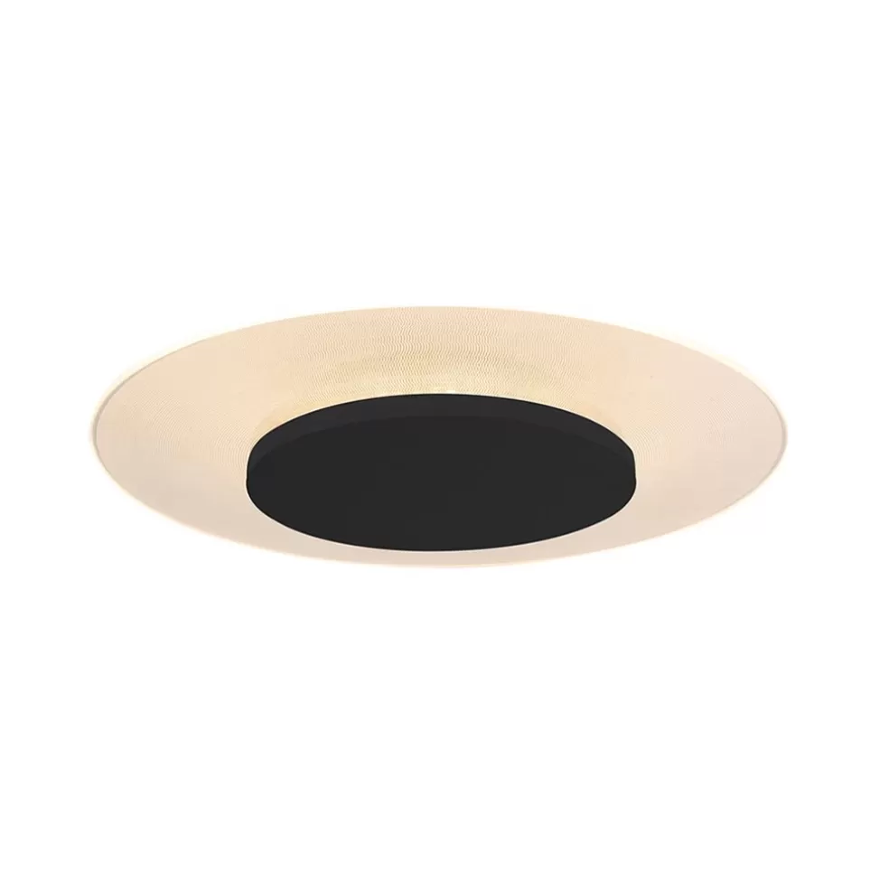 Flash Sale Straluma Plafondlamp Lido zwart 36cm indirect