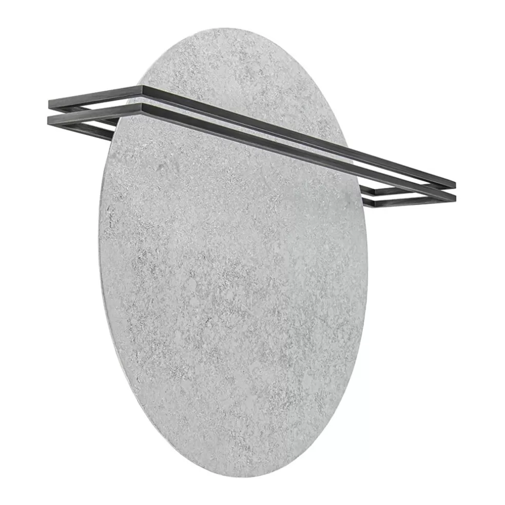 Clearance Straluma Plafond/wandl. Essenza silver powd/iron