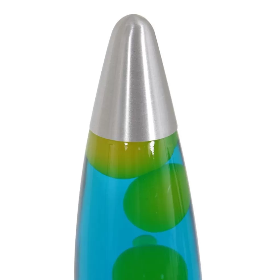 Cheap Straluma Retro tafellamp Lava blauw water met groen