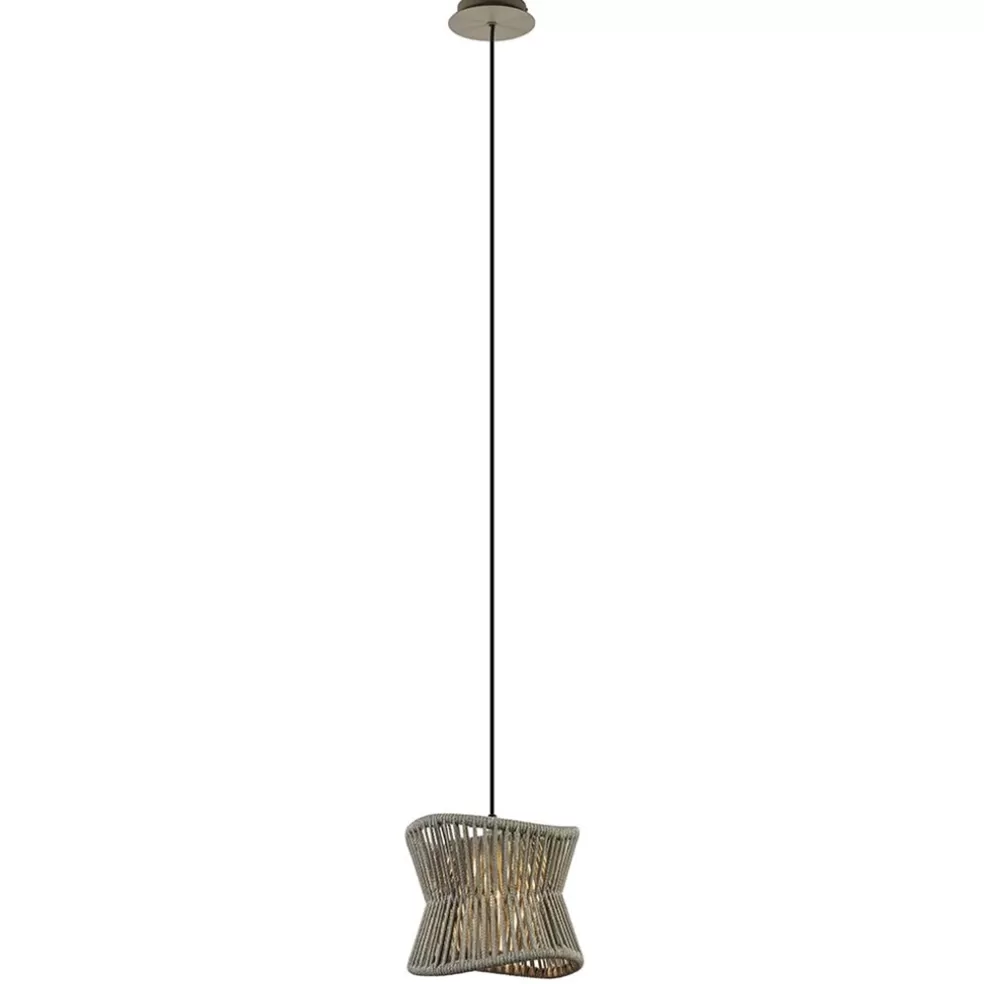 Hot Straluma Ronde buiten hanglamp donker beige IP44