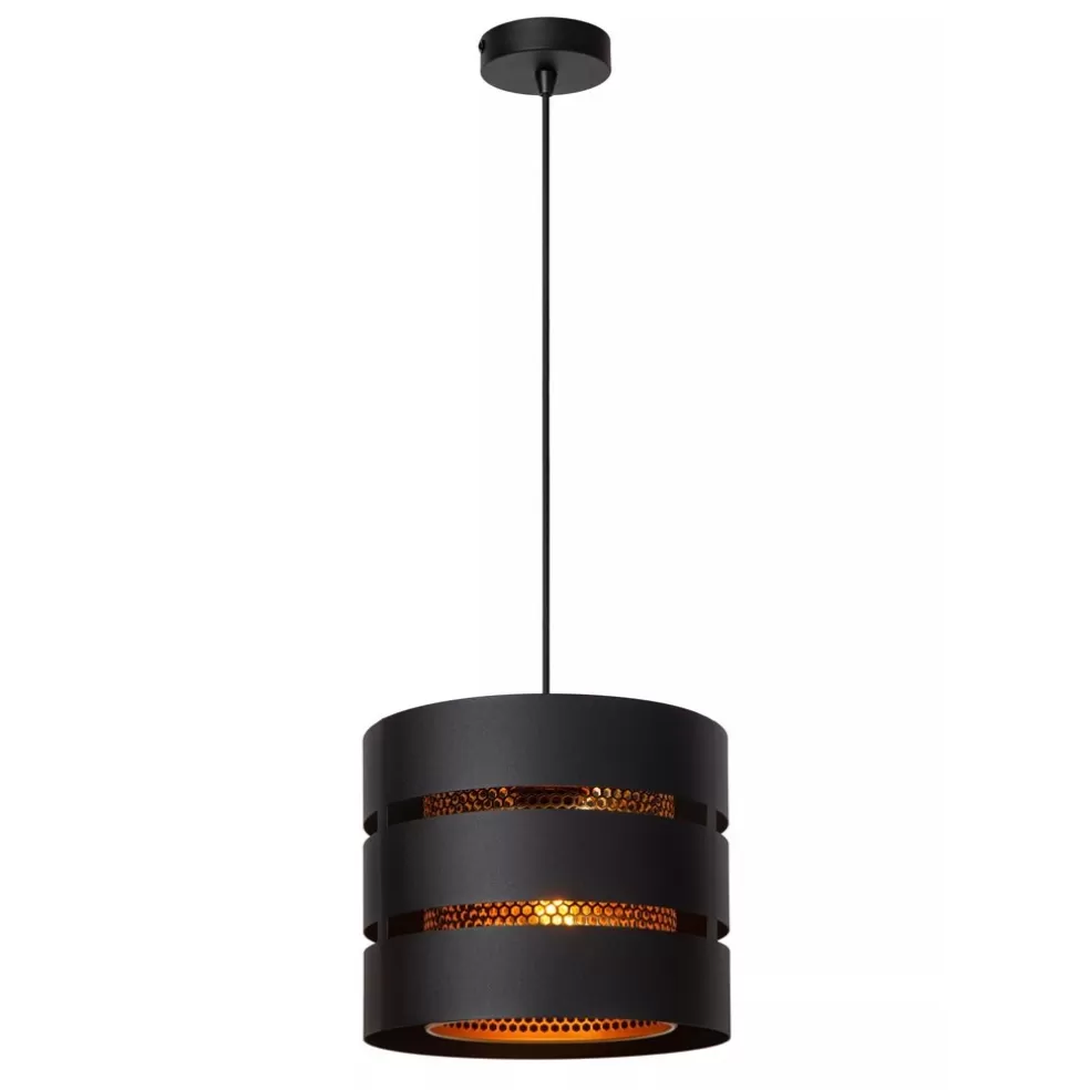 Best Sale Straluma Ronde hanglamp zwart metaal met goud