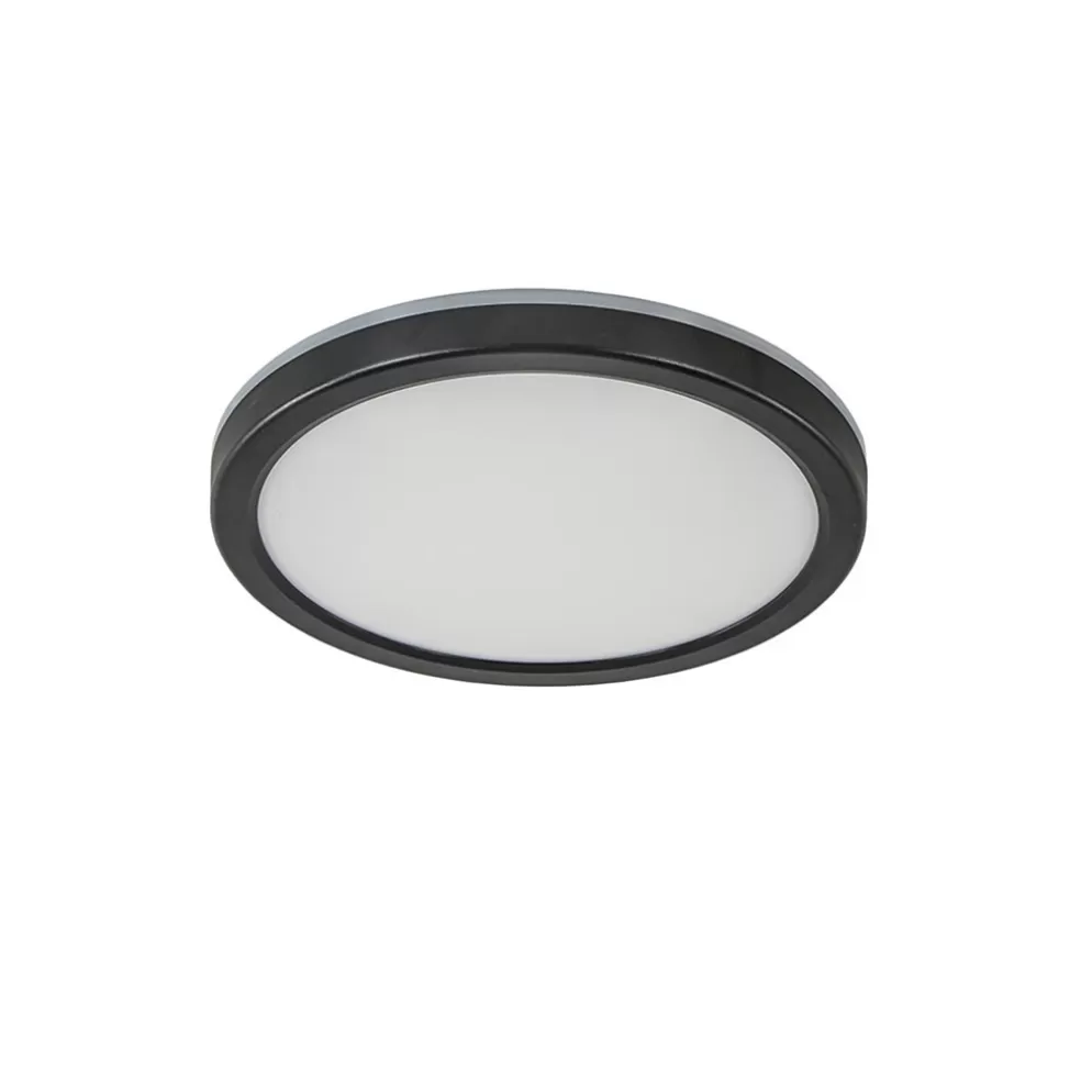 Flash Sale Straluma Ronde LED plafondlamp zwart met 3 licht opties IP44