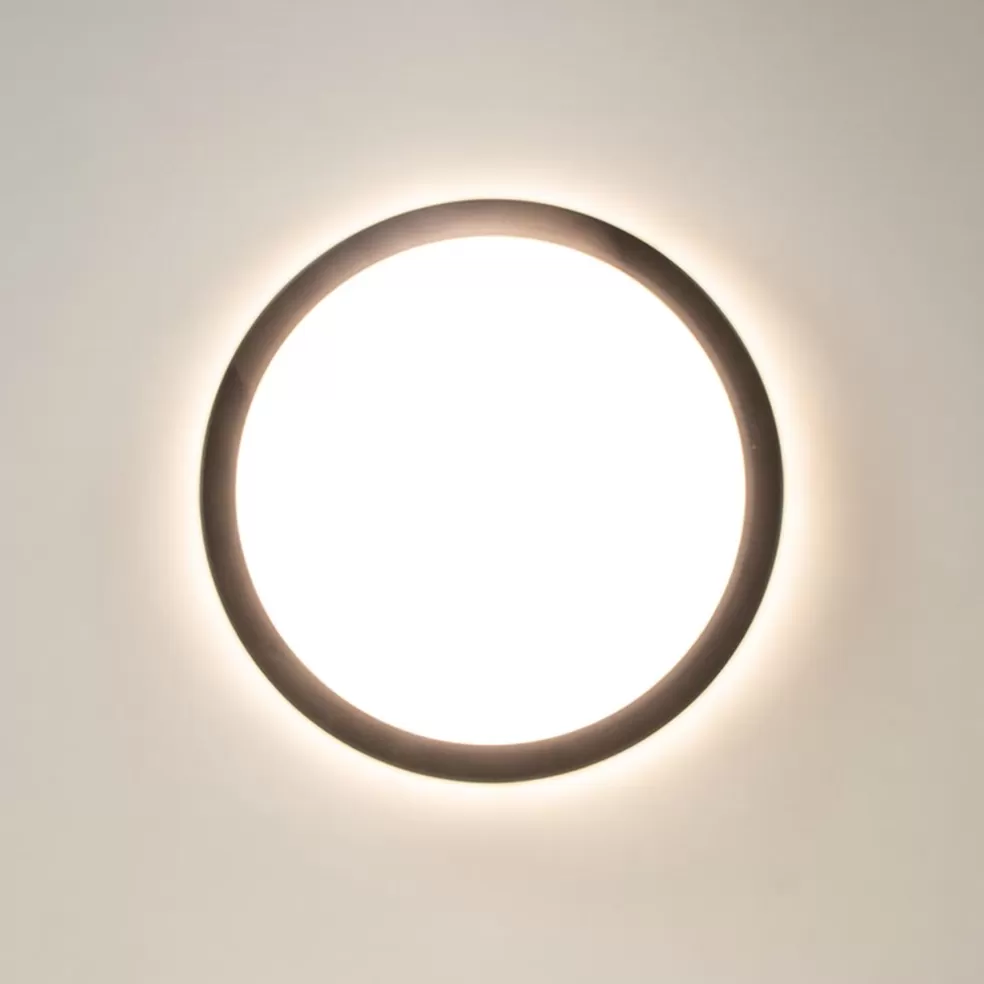 Flash Sale Straluma Ronde LED plafondlamp zwart met 3 licht opties IP44