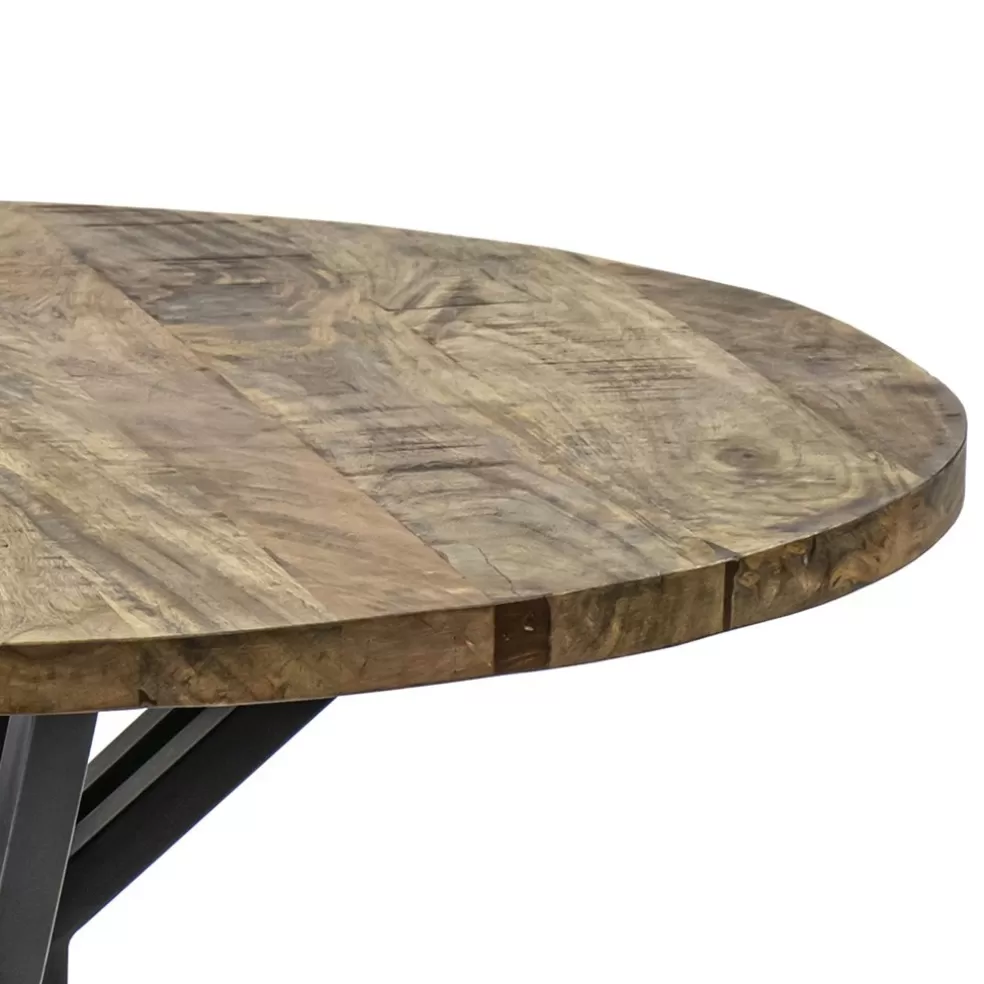 Discount Straluma Salontafel Yana mangohout rond Ø80 cm