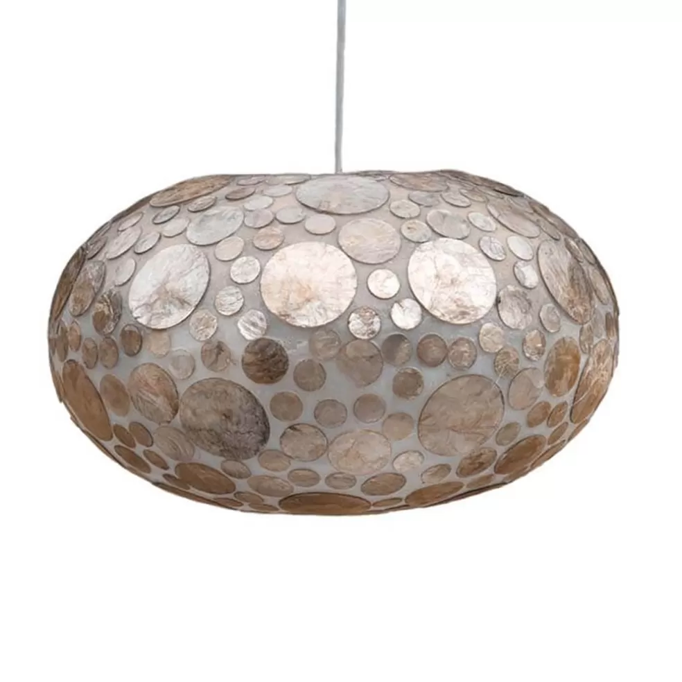 Sale Straluma Schelpen hanglamp Ufo coin gold 40cm