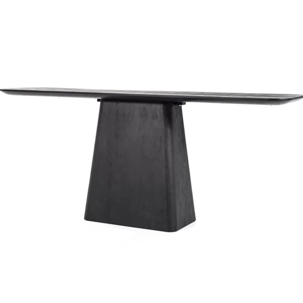 Discount Straluma Sidetable Aron 180x 40 cm - zwart