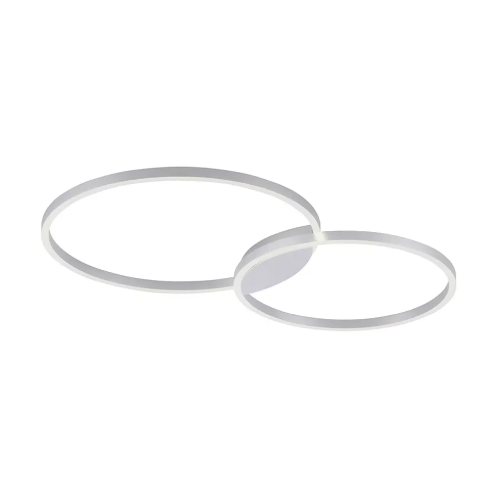 Store Straluma Smart plafondlamp aluminium ringen dimbaar