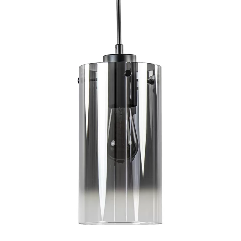 Flash Sale Straluma Smoke glazen hanglamp cilinder met verloop