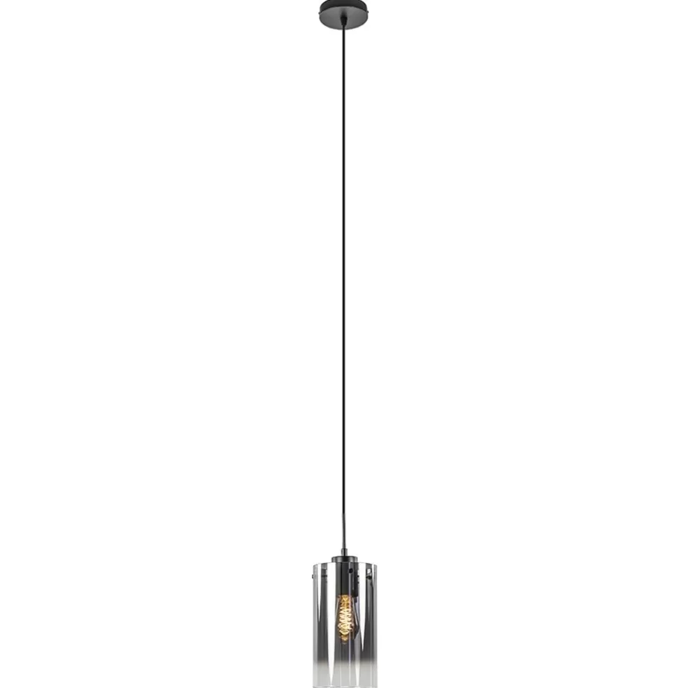 Flash Sale Straluma Smoke glazen hanglamp cilinder met verloop