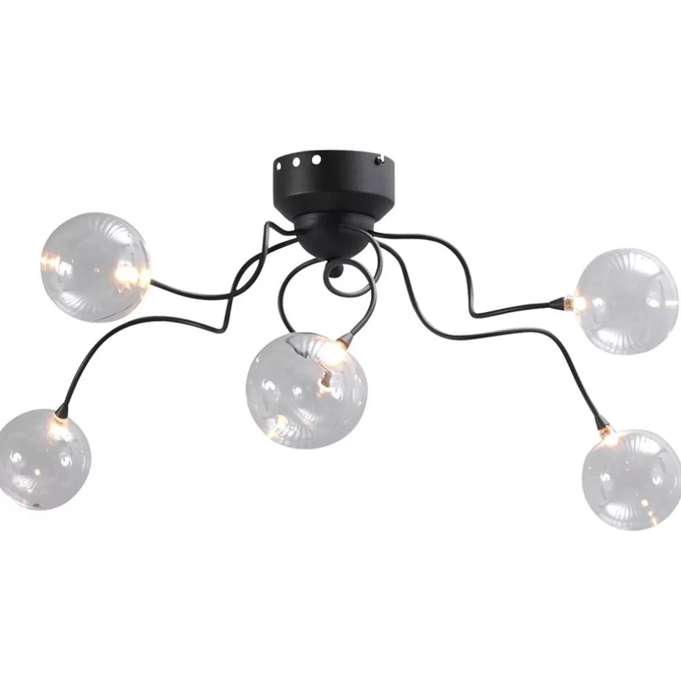 Fashion Straluma Strak klassieke plafondlamp LED met helder glas