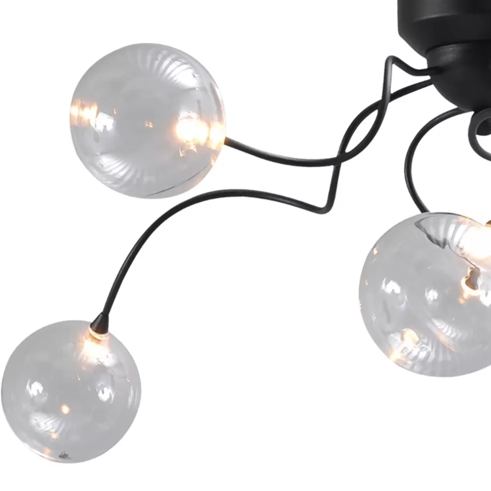 Fashion Straluma Strak klassieke plafondlamp LED met helder glas