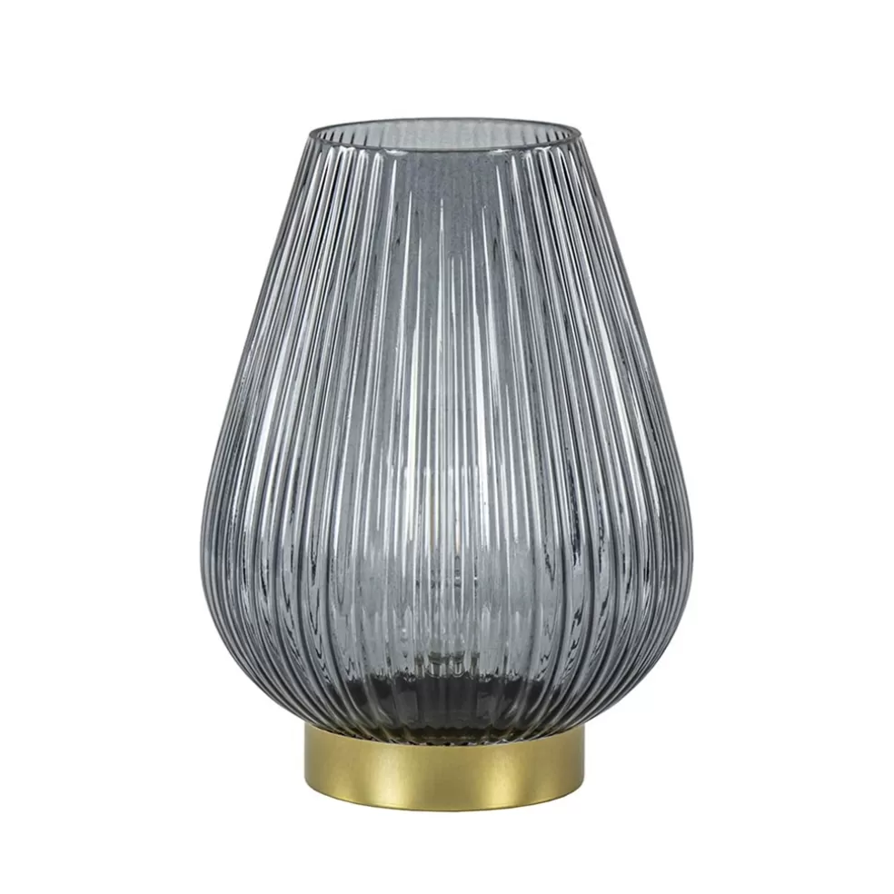 Flash Sale Straluma Tafellamp Tajera van Light and Living op batterij grijs/goud