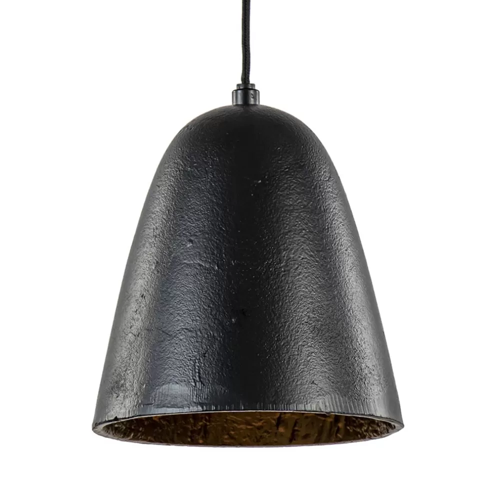 Outlet Straluma Trendy hanglamp Sumeri mat zwart met goud