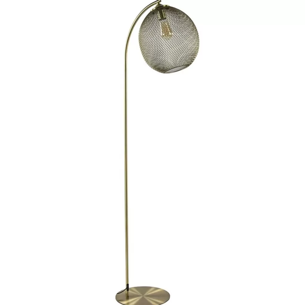 Cheap Straluma Trendy vloerlamp Moroc goud Light and Living