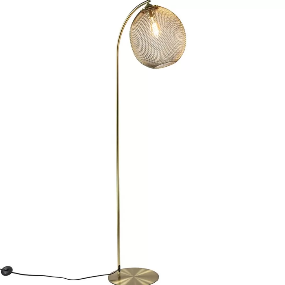 Cheap Straluma Trendy vloerlamp Moroc goud Light and Living