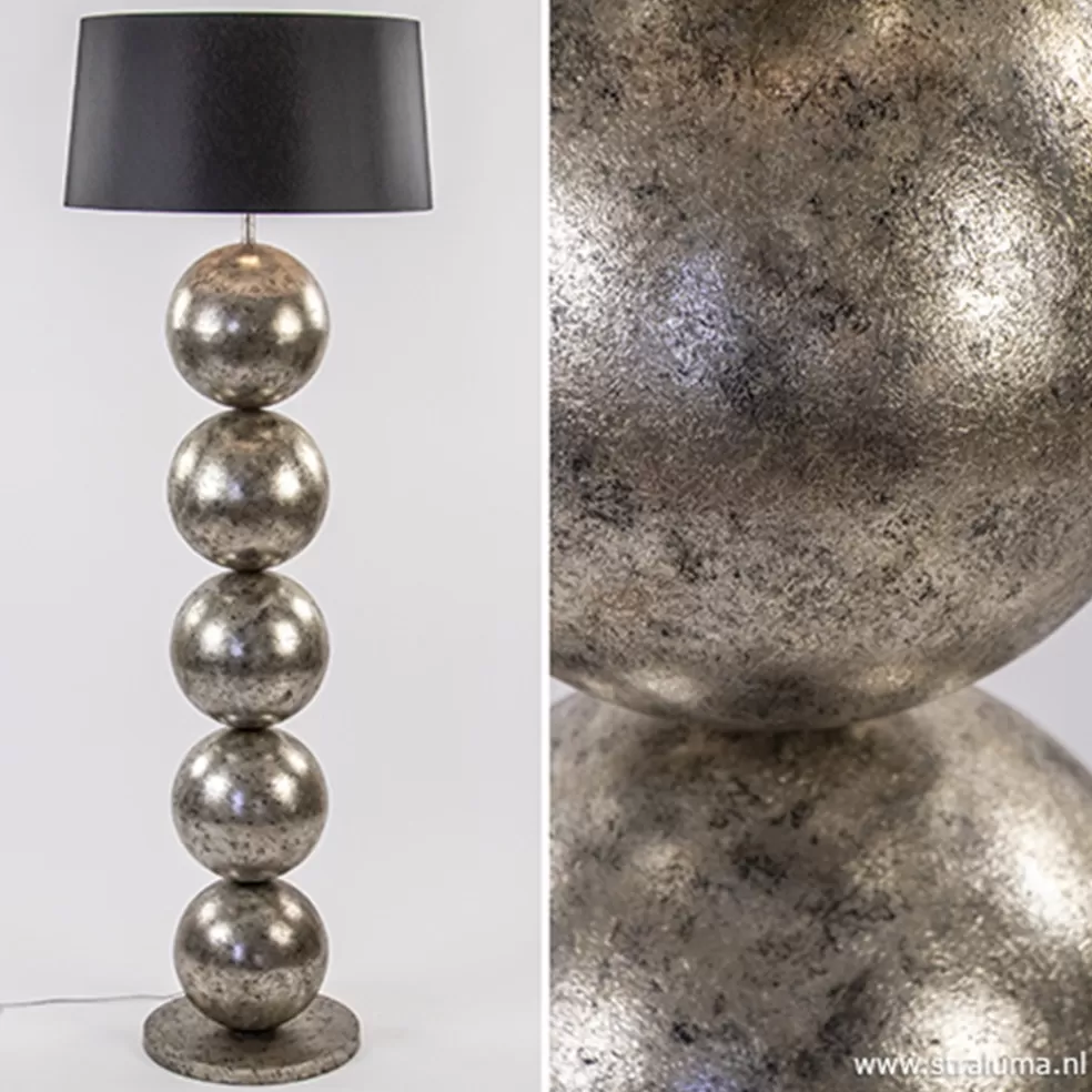 Discount Straluma Vloerlamp Boss bollen oud goud excl. kap